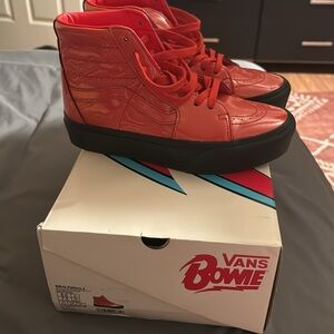 David Bowie vans sk8 hi platform